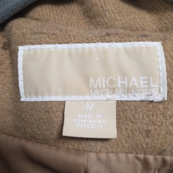 MICHAEL Michael Kors Camel Trench Coat With Detachable Hood - Picture 5 of 7